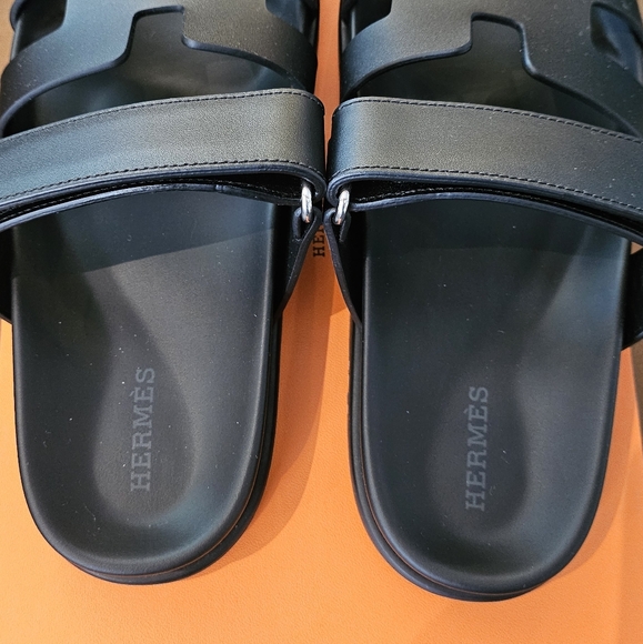 SOLD. Hermes Chypre Sandals - Picture 4 of 6